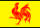 Vlag van Wallonië - België
